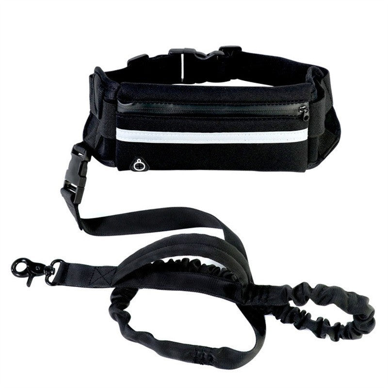 Hands-Free Dog Belt with Shock-Absorbing Dog Leash