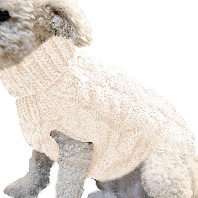 Winter Dog Sweater Frosty Paws Luxe