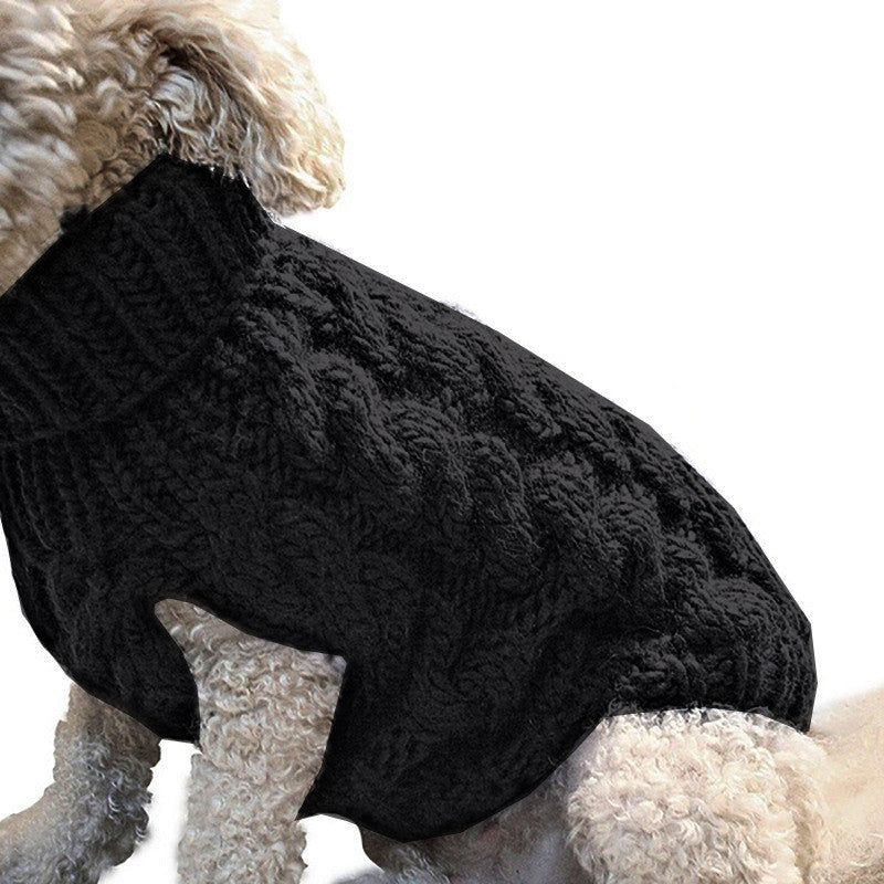 Winter Dog Sweater Frosty Paws Luxe