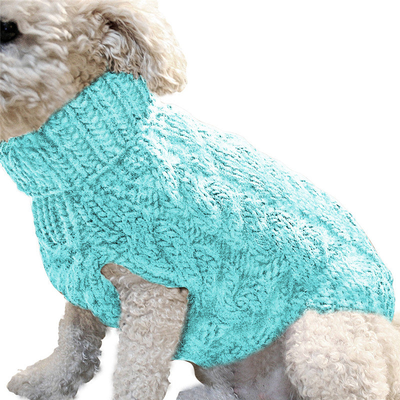 Winter Dog Sweater Frosty Paws Luxe