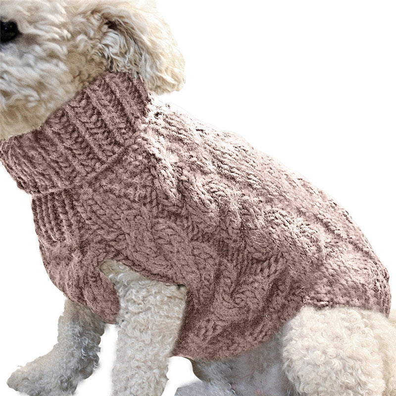 Winter Dog Sweater Frosty Paws Luxe