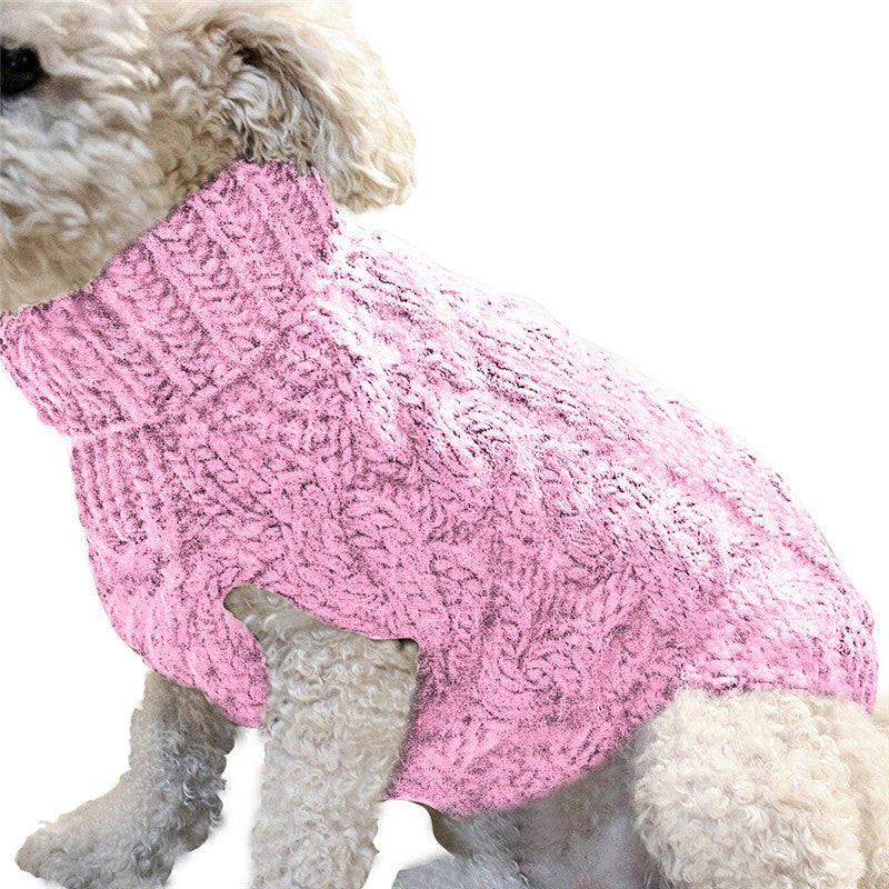 Winter Dog Sweater Frosty Paws Luxe